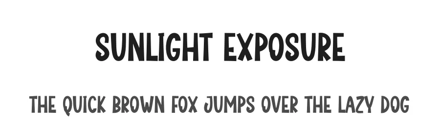 Sunlight Exposure