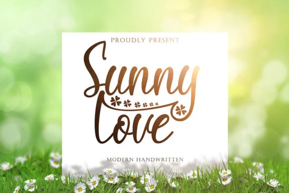 Sunny Love Font by yogaletter6 — Script Handwritten Font