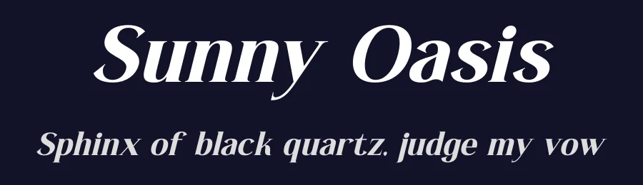 Sunny Oasis by Letterena Studios — Serif Font — thumbnail 2