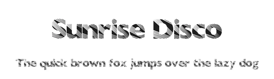 Sunrise Disco