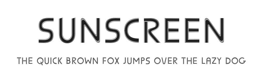 Sunscreen