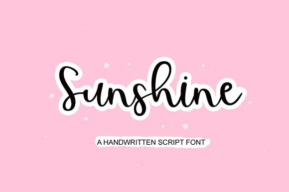 Sunshine Font by FontCastle by FontCastle — Script Handwritten Font