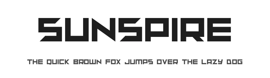 Sunspire by Hawtpixel — Display Font