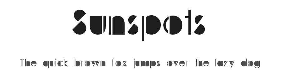 Sunspots