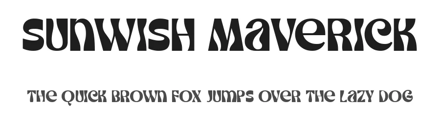 Sunwish Maverick by Arterfak Project — Decorative Font