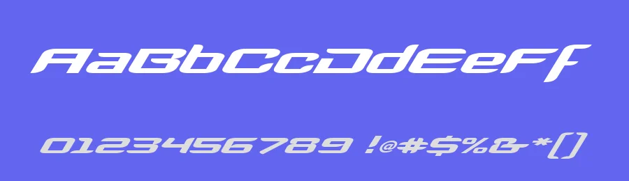Super Air Ben by Blue Room — Display Font — thumbnail 3