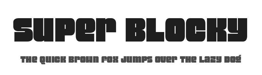 Super Blocky