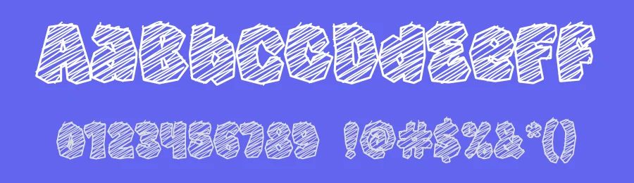 Super Chalk by fsuarez913 — Decorative Font — thumbnail 3