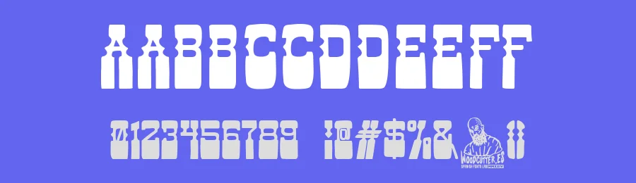 Super Cowboy by Woodcutter — Decorative Font — thumbnail 3