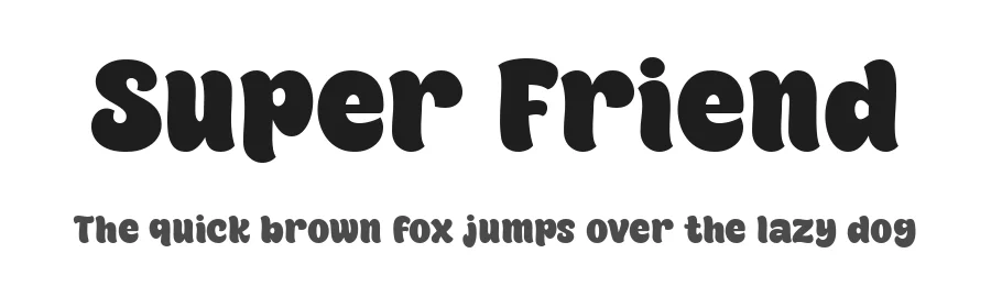 Super Friend by fsuarez913 — Decorative Font