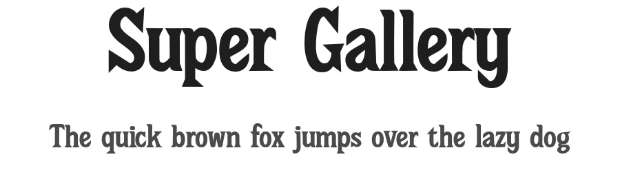 Super Gallery