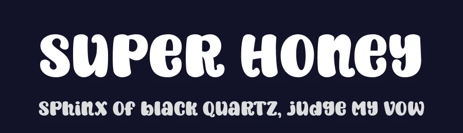 Super Honey by fsuarez913 — Decorative Font — thumbnail 2