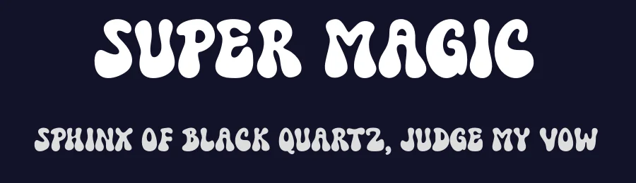 Super Magic by Siapgraph — Decorative Font — thumbnail 2