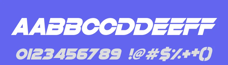 Super Sliced by Hawtpixel — Display Font — thumbnail 3