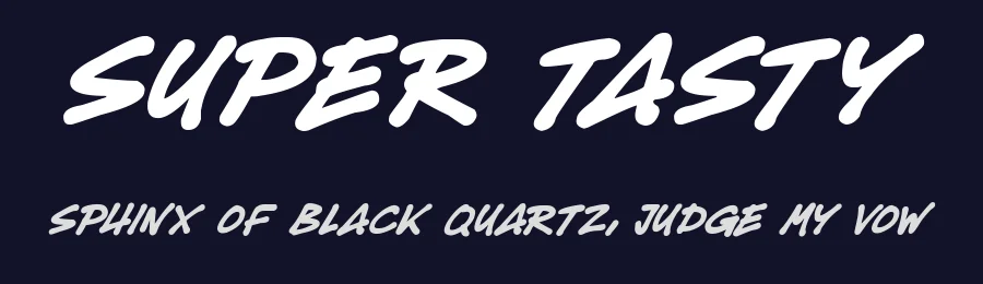 Super Tasty by Hawtpixel — Decorative Font — thumbnail 2