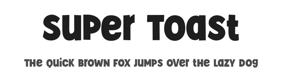 Super Toast by fsuarez913 — Decorative Font