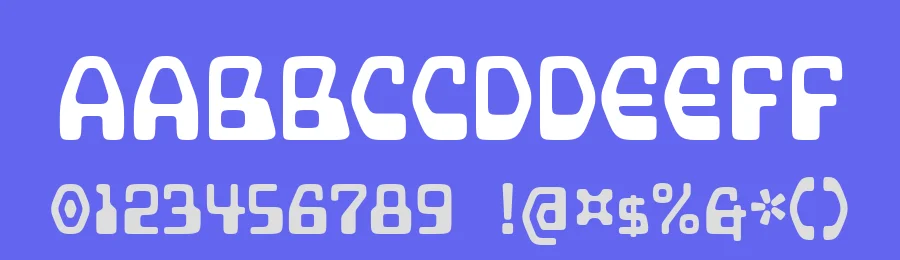 Supercomputer by Disaster Fonts — Display Font — thumbnail 3