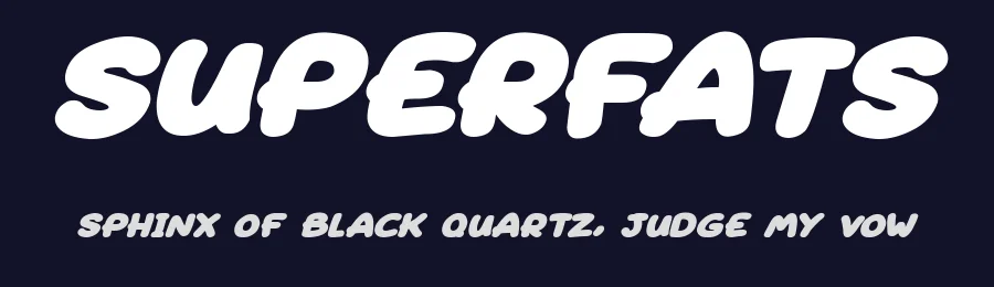 Superfats by Hawtpixel — Decorative Font — thumbnail 2