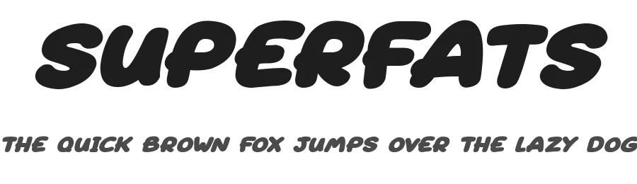 Superfats by Hawtpixel — Decorative Font