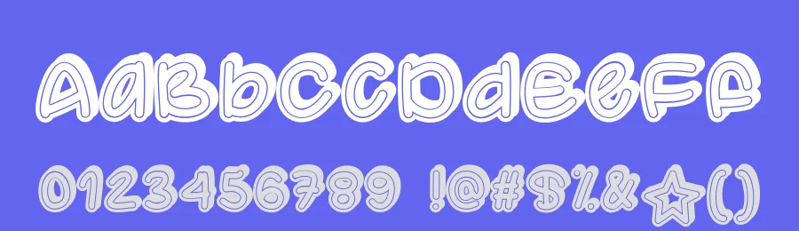 Supermassive Black Hole by Misti's Fonts — Decorative Font — thumbnail 3