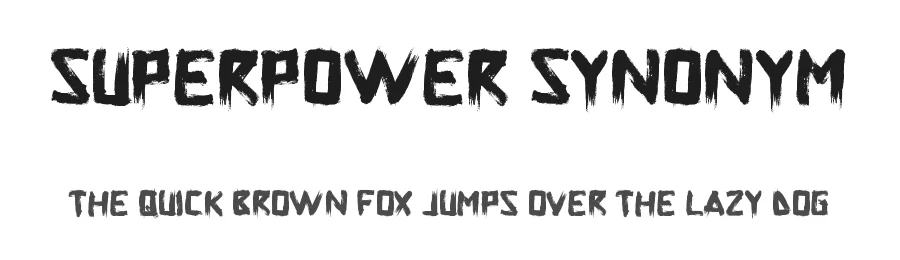 Superpower Synonym