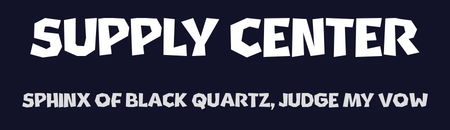 Supply Center by Niskala Huruf — Decorative Font — thumbnail 2