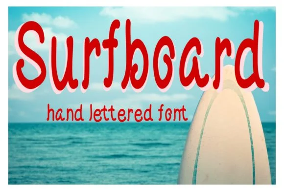 Surfboard Font by PJ Fonttein — Script Handwritten Font