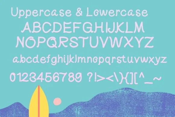 Surfboard Font by PJ Fonttein — Script Handwritten Font — thumbnail 4