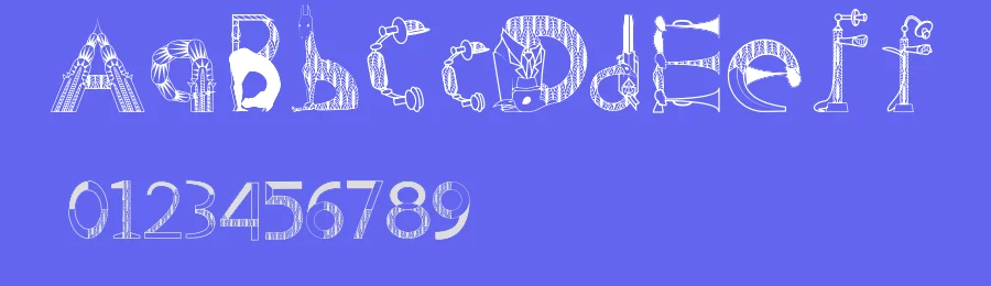 Surreal Roaring 20s by Anis Syafiqah — Decorative Font — thumbnail 3