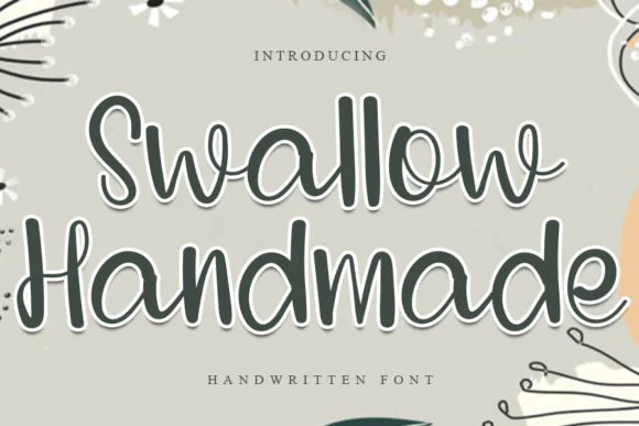 Swallow Handmade Font by ONE DESIGN — Script Handwritten Font