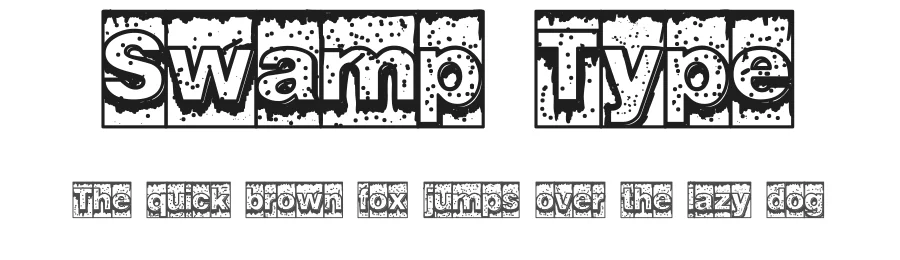 Swamp Type by Omega Font Labs — Decorative Font
