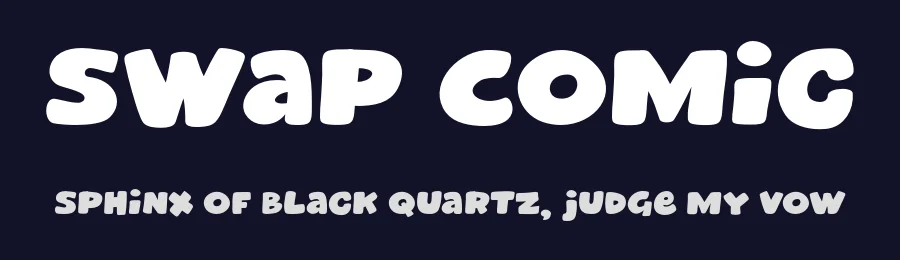 Swap Comic by MJType — Decorative Font — thumbnail 2