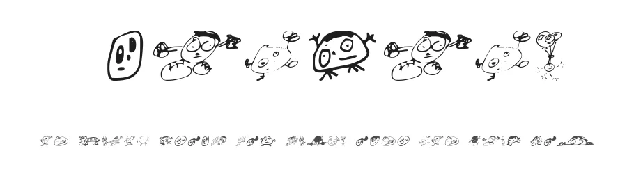 Swatbats by Bionic Type — Dingbats Font