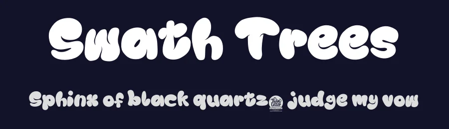 Swath Trees by twinletter — Script Handwritten Font — thumbnail 2
