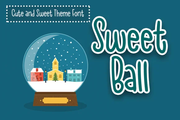 Sweet Ball Font by erik studio — Script Handwritten Font