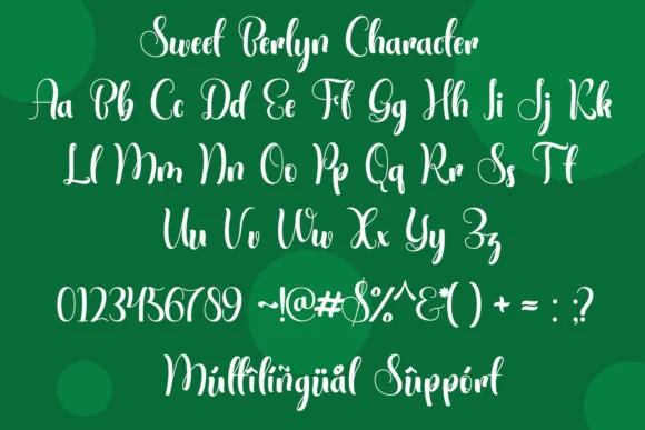 Sweet Berlyn Font by Sealoung — Script Handwritten Font — thumbnail 6