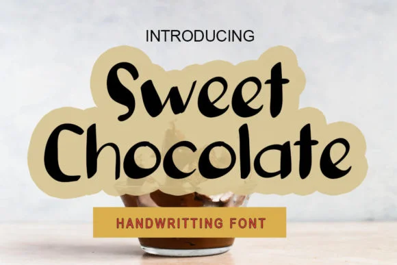 Sweet Chocolate Font by shiddiq.art by shiddiq.art — Script Handwritten Font