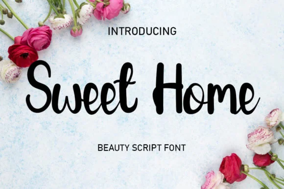Sweet Home Font by shiddiq.art by shiddiq.art — Script Handwritten Font