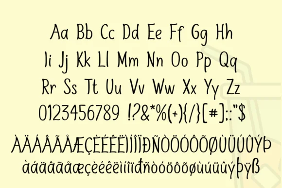 Sweet Iced Coffee Font by Deedeetype — Script Handwritten Font — thumbnail 2