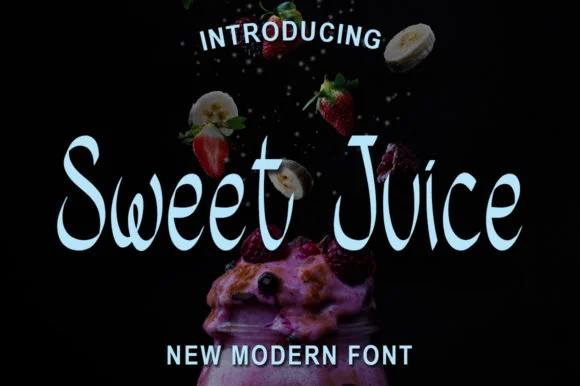 Sweet Juice Font by morningtimestudio — Script Handwritten Font