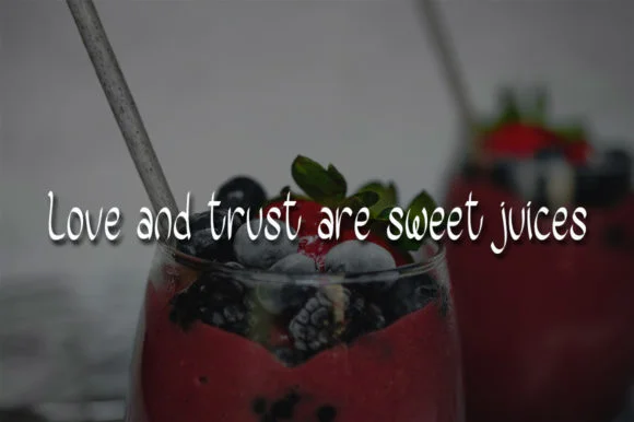 Sweet Juice Font by morningtimestudio — Script Handwritten Font — thumbnail 3