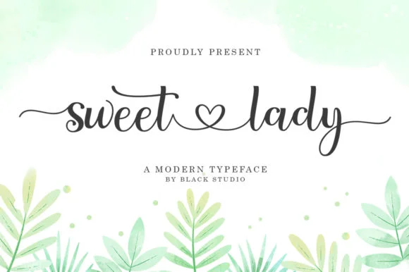 Sweet Lady Font by Black Studio — Script Handwritten Font