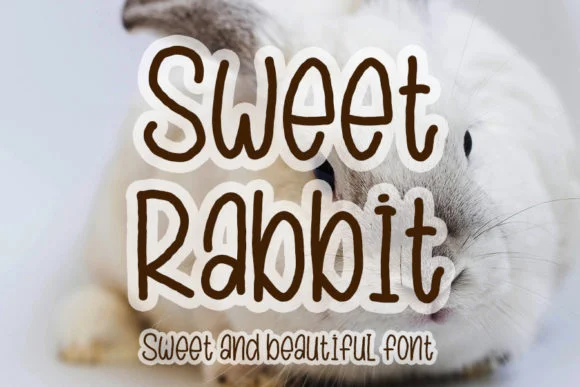 Sweet Rabbit Font by FL Space — Script Handwritten Font