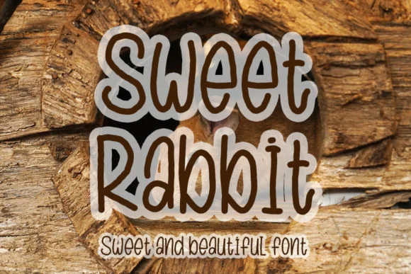 Sweet Rabbit Font by FL Space — Script Handwritten Font — thumbnail 2