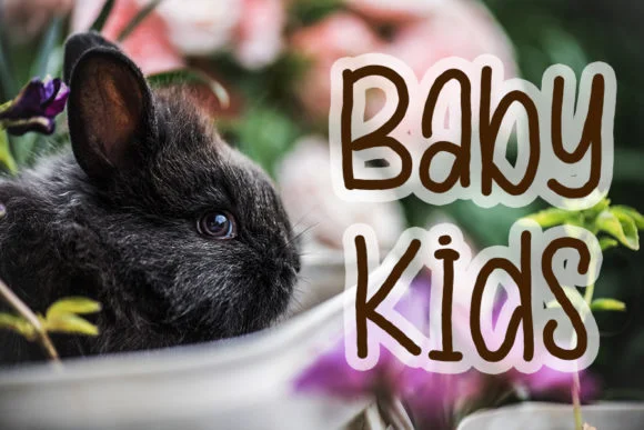 Sweet Rabbit Font by FL Space — Script Handwritten Font — thumbnail 5