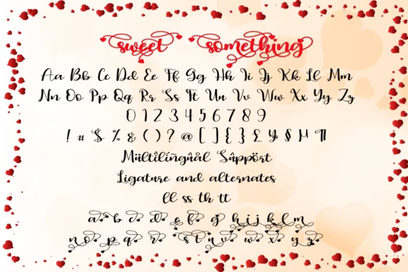 Sweet Something Font by Supersemar Letter — Script Handwritten Font — thumbnail 7