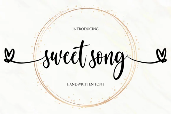 Sweet Song Font by NJStudio — Script Handwritten Font