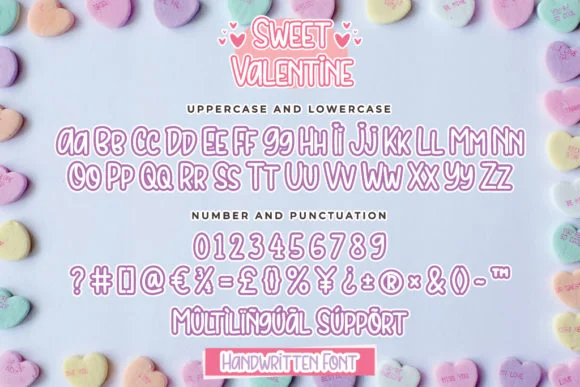 Sweet Valentine Font by Cherryline Master by Cherryline Master — Script Handwritten Font — thumbnail 4