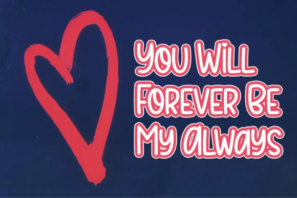 Sweet Valentine Font by Cherryline Master by Cherryline Master — Script Handwritten Font — thumbnail 5