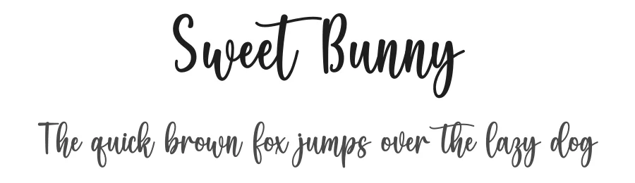 Sweet Bunny
